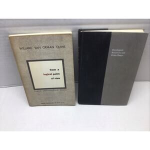 Willard Van Orman Quine Logical Point of View & Ontological Relativity & Essays
